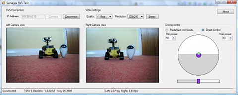 SVS sample application from AForge.NET Framework
